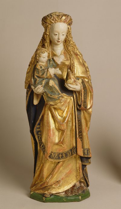 Madonna y Niño, Escuela de Mechelen, c.1500 de Flemish School