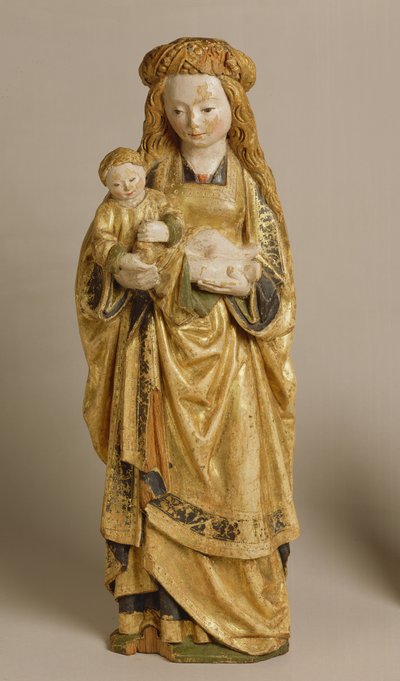 Madonna y Niño, Escuela de Mechelen, c.1500 de Flemish School