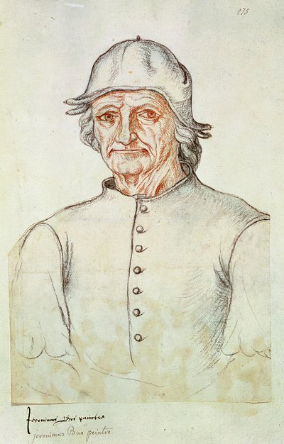 Retrato de Hieronymus Bosch del 