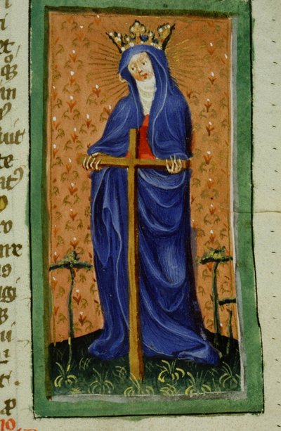 Página de la Legenda Aurea, Brujas, c.1400-10 de Flemish School