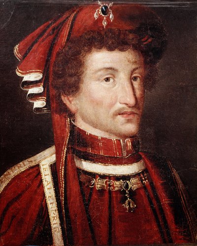 Retrato de Carlos el Temerario, Duque de Borgoña de Flemish School