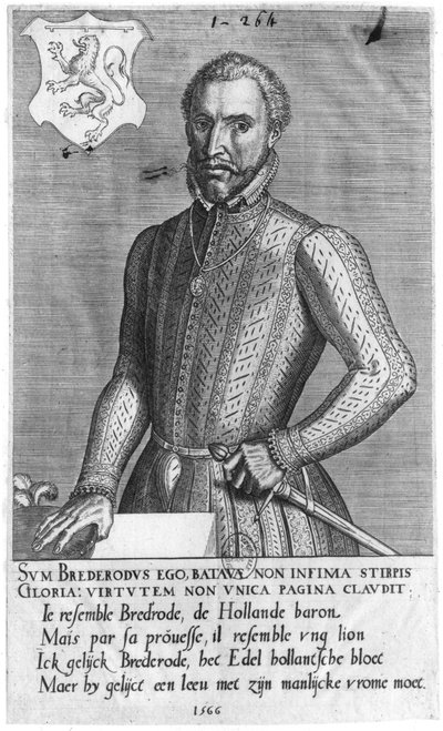 Retrato del Conde Enrique de Brederode (1531-68) 1566 de Flemish School