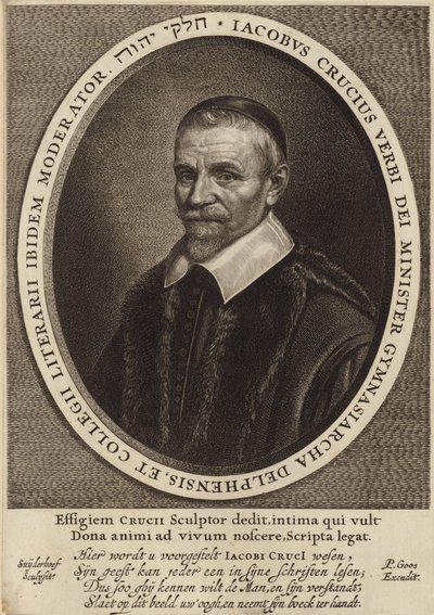 Retrato de Jacob Crucius de Flemish School