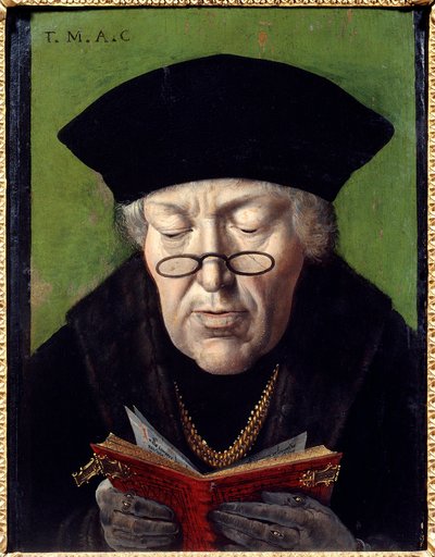 Retrato de Thomas More (1478-1535), humanista de Flemish School