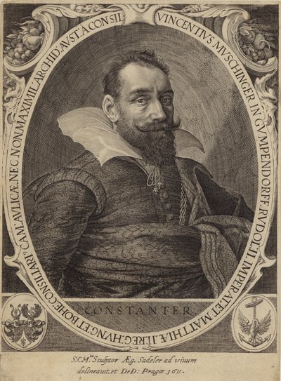 Retrato de Vincent Muschinger von Gumpendorff de Flemish School