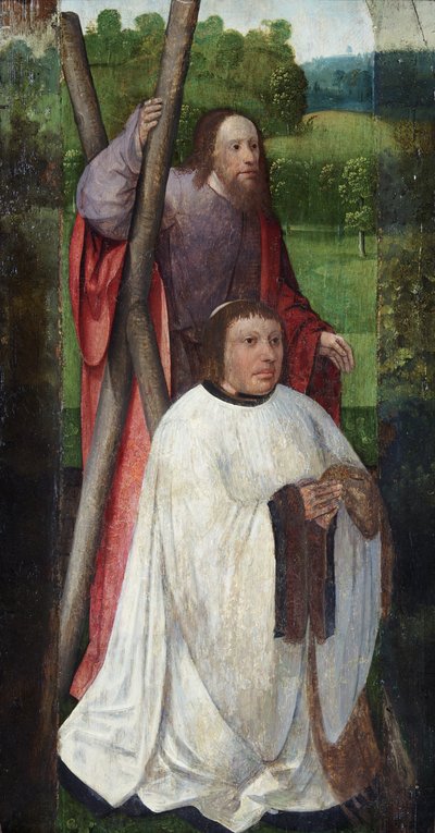 San Andrés y Donante, San Jaime [2 paneles] de Flemish School
