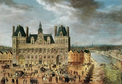 El Hotel de Ville, Place de Greve de Flemish School