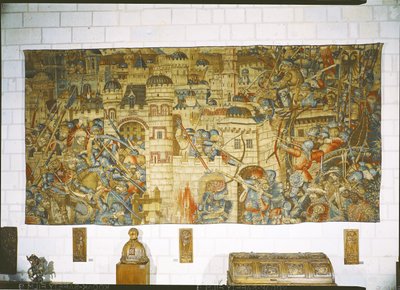 La venganza de Notre-Seigneur, el asedio de Jerusalén de Flemish School