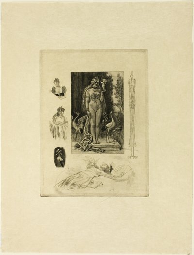 Un documento sobre la impotencia del amor de Félicien Rops