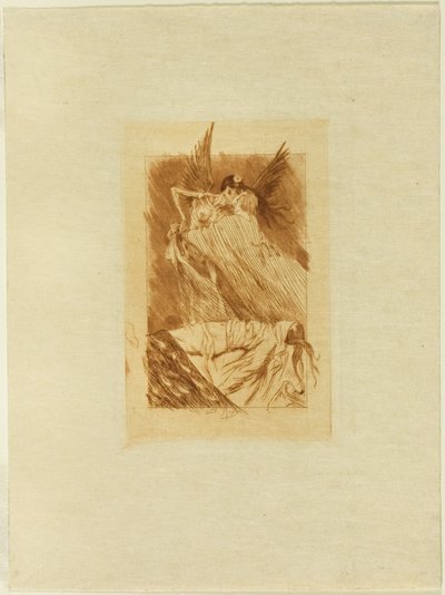 Portada de Les baisers morts de Félicien Rops