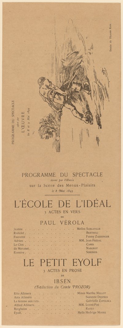 La Escuela del Ideal; El Pequeño Eyolf de Félicien Rops