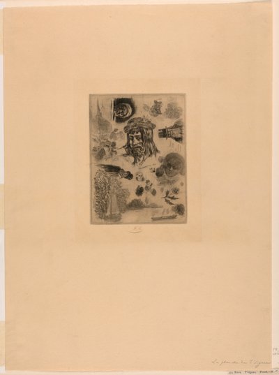 La plancha de Tzigane de Félicien Rops