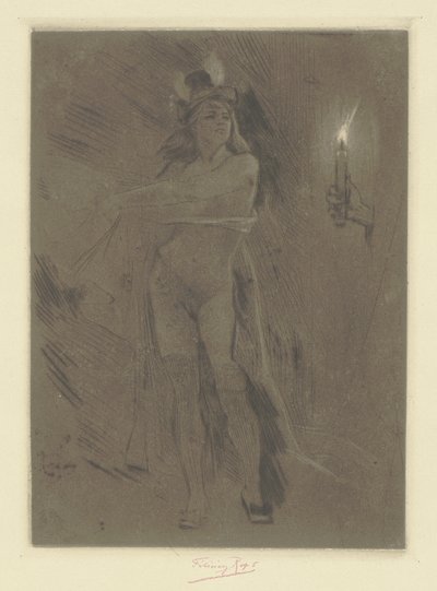 La venganza de una mujer de Félicien Rops