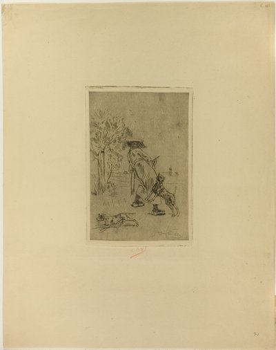 Tomando té de Félicien Rops