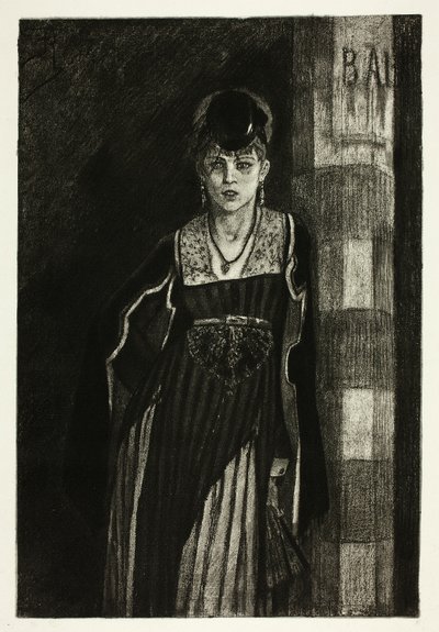 El bebedor de absenta de Félicien Rops