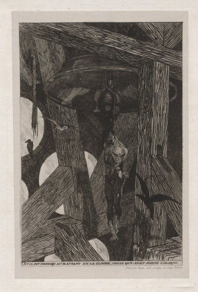 La leyenda y aventuras de Ulenspiefel y Lamme Goedzak: El ahorcado..., 1867 de Félicien Rops