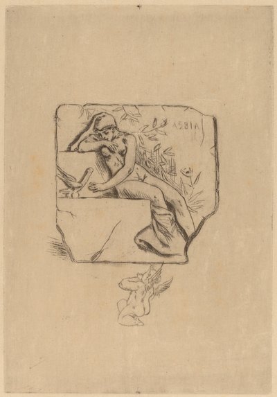 El gorrión de Lesbie de Félicien Rops