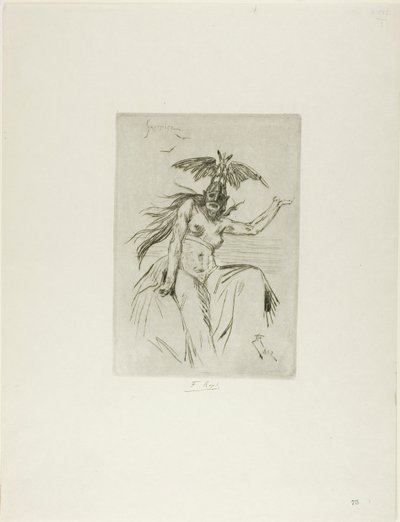 Guerrero de Félicien Rops