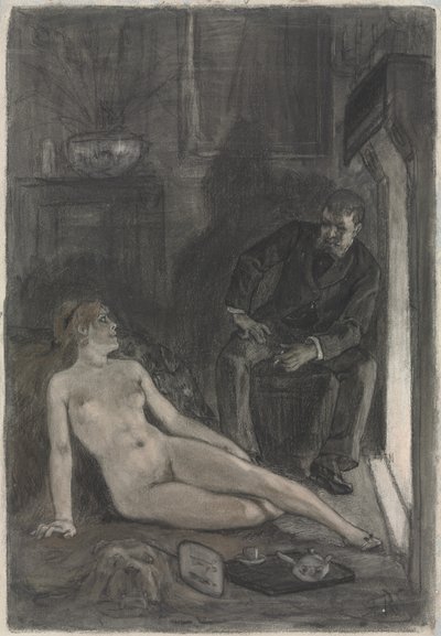 Winter Evening de Félicien Rops