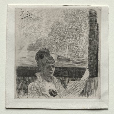 Joven Mujer de Félicien Rops