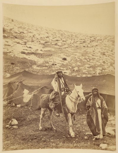 Beduinos de Moab de Félix Bonfils