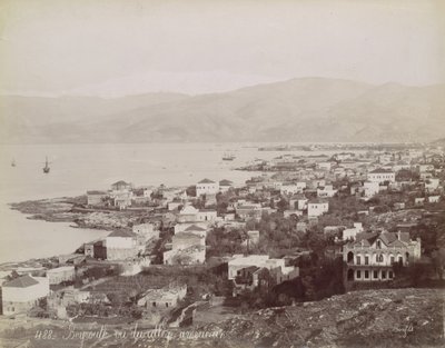 Beirut. Vista del colegio americano de Félix Bonfils
