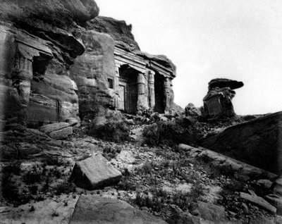 Gebel Silsileh, Egipto, 1878 de Félix Bonfils