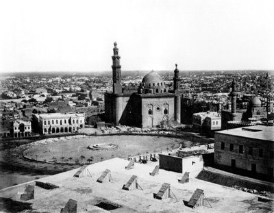 Vista general de El Cairo, Egipto, 1878 de Félix Bonfils