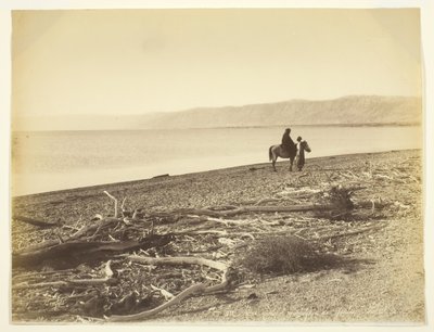 Mar Muerto y Montañas de Judea, Palestina de Félix Bonfils
