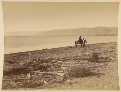 Mar Muerto y montes de Judea, Palestina de Félix Bonfils