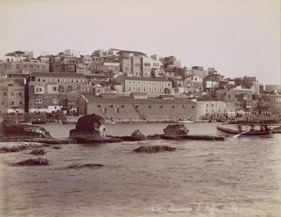 Panorama de Jaffa, ca. 1880 de Félix Bonfils