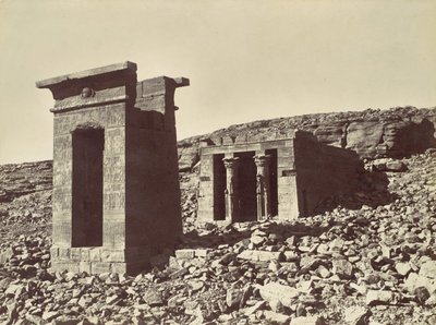 Templo de Andour, ca. 1870 de Félix Bonfils