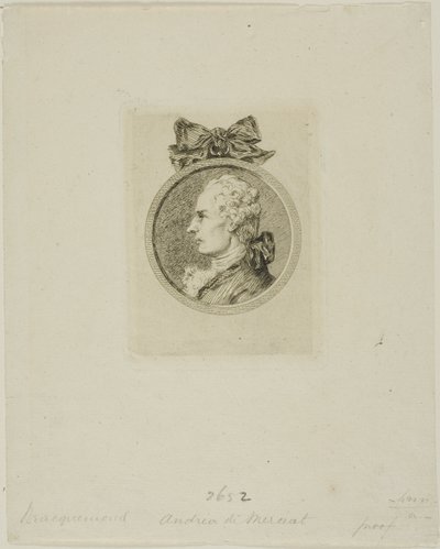 André de Nerciat de Félix Henri Bracquemond