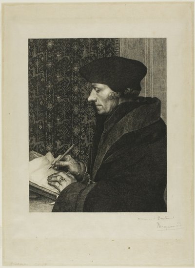 Erasmus de Félix Henri Bracquemond