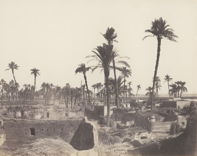 Abâziz, Interior de un pueblo árabe de Félix Teynard