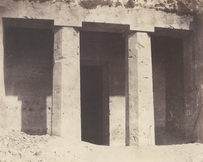 Béni-Haçan, Arquitectura Hipogea - Tumba de Amoneï de Félix Teynard