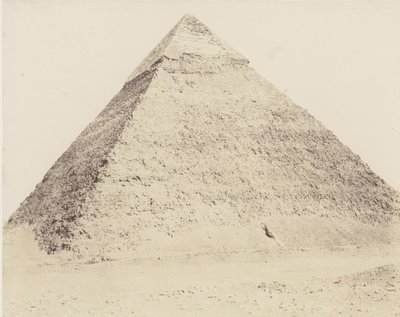 Necrópolis de Memphis, Pirámide de Kefrén, Djizeh de Félix Teynard