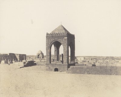 Le Kaire, Cementerio de los Mamelucos, 1851-52, impreso 1853-54 de Félix Teynard