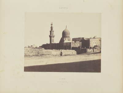 Kaire. Mezquita Nâcéryeh de Félix Teynard