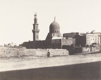 Le Kaire, Mezquita Nâcéryeh, 1851-52, impreso 1853-54 de Félix Teynard