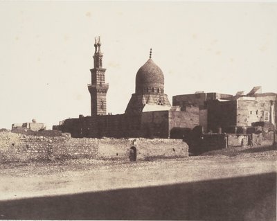 El Cairo, Mezquita Nâcêryeh, publicada 1851 de Félix Teynard