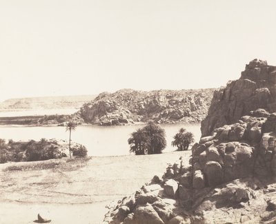 Tâfah, Rocas Graníticas en las orillas del Nilo de Félix Teynard