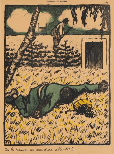 Crímenes y castigos VII, 764: ¡Encontrarás que es bastante difícil! de Félix Vallotton