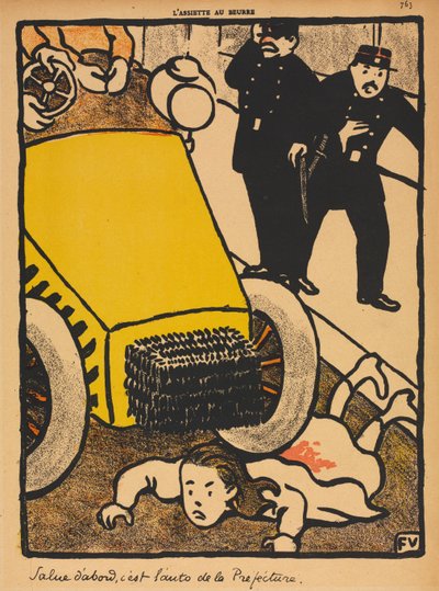 Crímenes y Castigos VI, 763: Saludo Primero de Félix Vallotton