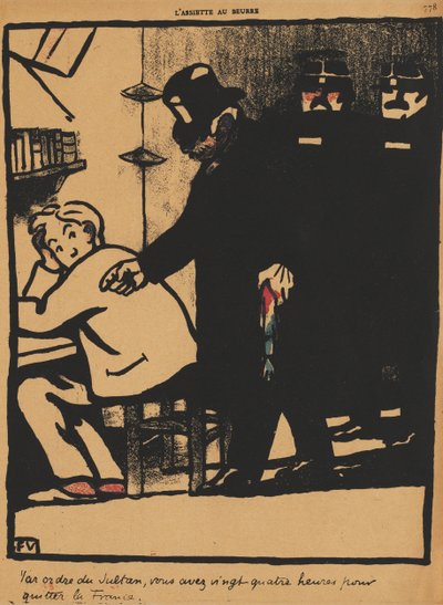 Crímenes y Castigos XXI, 778: Por orden del Sultán de Félix Vallotton