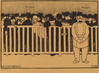 Deuxieme Bureau de Félix Vallotton
