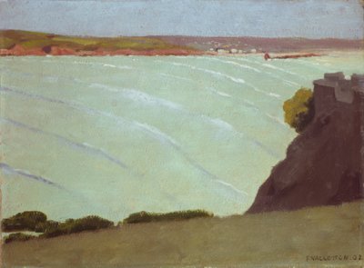 Desembocadura del Sena de Félix Vallotton