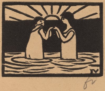 Jugando al sol de Félix Vallotton