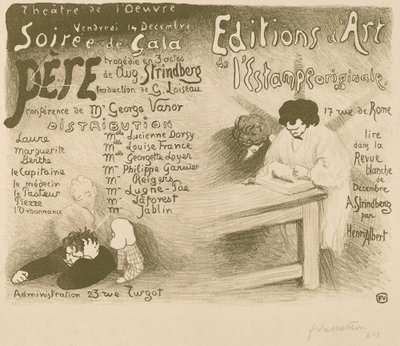 Père: tragedia en 3 actos de Aug. Strindberg de Félix Vallotton