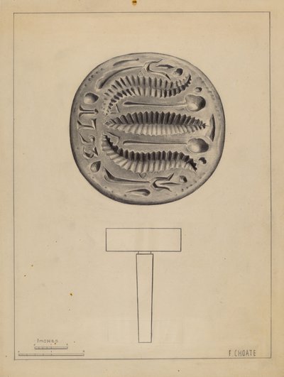 Molde de Mantequilla de Florence Choate